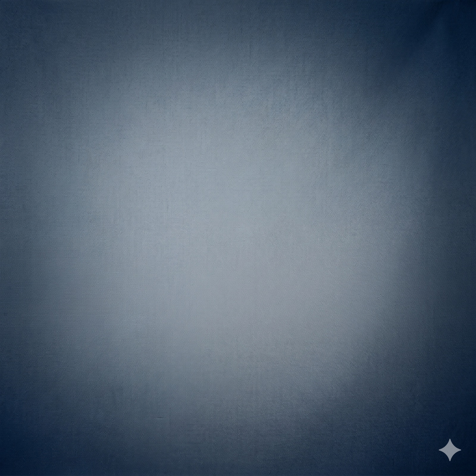 Deep blue gradient backdrop